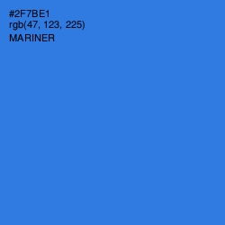 #2F7BE1 - Mariner Color Image