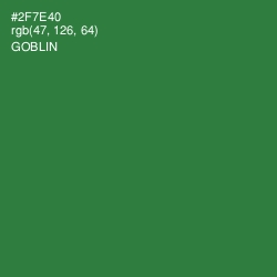 #2F7E40 - Goblin Color Image