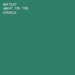 #2F7E67 - Oracle Color Image