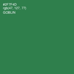 #2F7F4D - Goblin Color Image