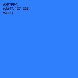 #2F7FFC - Azure Radiance Color Image