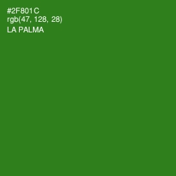 #2F801C - La Palma Color Image