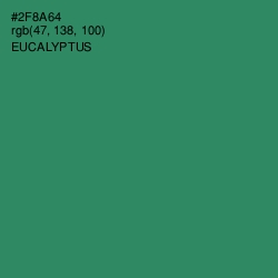 #2F8A64 - Eucalyptus Color Image