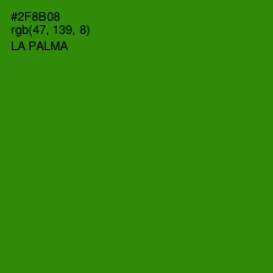 #2F8B08 - La Palma Color Image