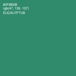 #2F8B6B - Eucalyptus Color Image