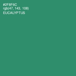 #2F8F6C - Eucalyptus Color Image