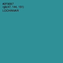 #2F9097 - Lochinvar Color Image