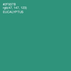 #2F937B - Eucalyptus Color Image