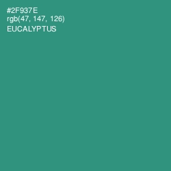 #2F937E - Eucalyptus Color Image