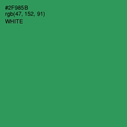 #2F985B - Sea Green Color Image