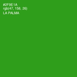 #2F9E1A - La Palma Color Image