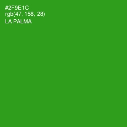 #2F9E1C - La Palma Color Image