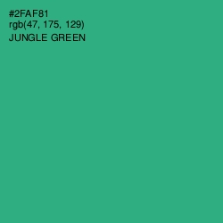 #2FAF81 - Jungle Green Color Image