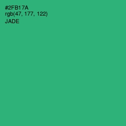 #2FB17A - Jade Color Image