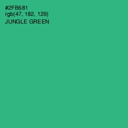 #2FB681 - Jungle Green Color Image