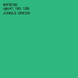 #2FB780 - Jungle Green Color Image