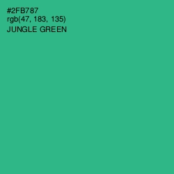 #2FB787 - Jungle Green Color Image