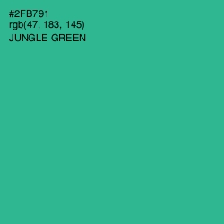 #2FB791 - Jungle Green Color Image