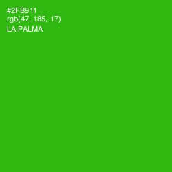 #2FB911 - La Palma Color Image