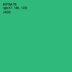 #2FBA7B - Jade Color Image