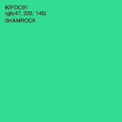 #2FDC91 - Shamrock Color Image