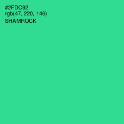 #2FDC92 - Shamrock Color Image