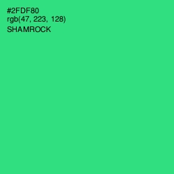 #2FDF80 - Shamrock Color Image