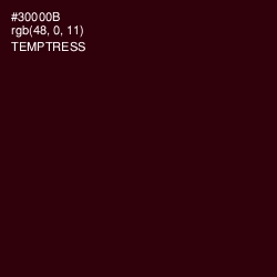 #30000B - Temptress Color Image