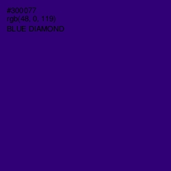 #300077 - Blue Diamond Color Image