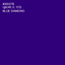 #30007B - Blue Diamond Color Image