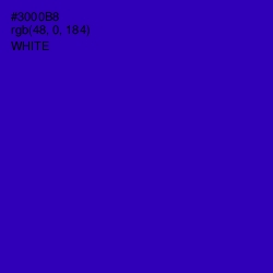 #3000B8 - Blue Gem Color Image