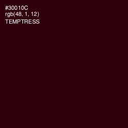 #30010C - Temptress Color Image