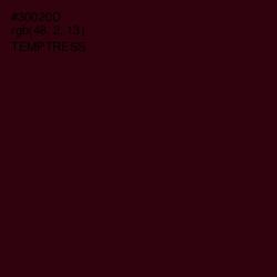 #30020D - Temptress Color Image