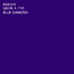 #300470 - Blue Diamond Color Image