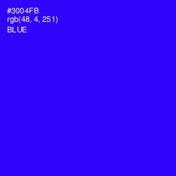 #3004FB - Blue Color Image