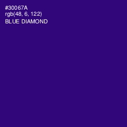 #30067A - Blue Diamond Color Image