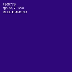 #30077B - Blue Diamond Color Image