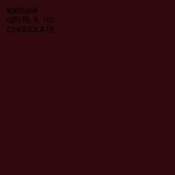 #30090A - Chocolate Color Image