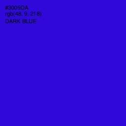 #3009DA - Dark Blue Color Image