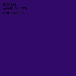 #300A66 - Christalle Color Image