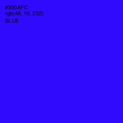 #300AFC - Blue Color Image