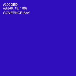 #300DBD - Governor Bay Color Image