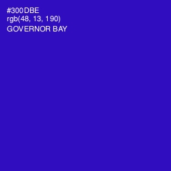 #300DBE - Governor Bay Color Image