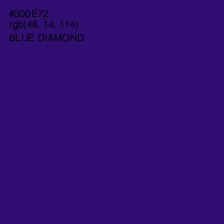 #300E72 - Blue Diamond Color Image