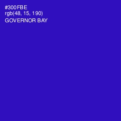 #300FBE - Governor Bay Color Image