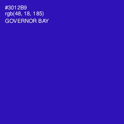 #3012B9 - Governor Bay Color Image