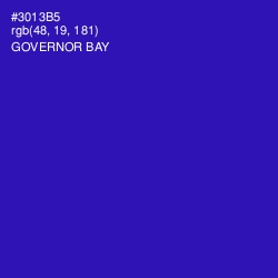 #3013B5 - Governor Bay Color Image