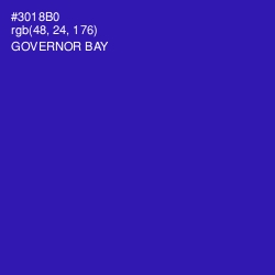 #3018B0 - Governor Bay Color Image