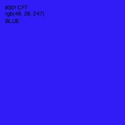 #301CF7 - Blue Color Image