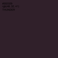 #302029 - Thunder Color Image